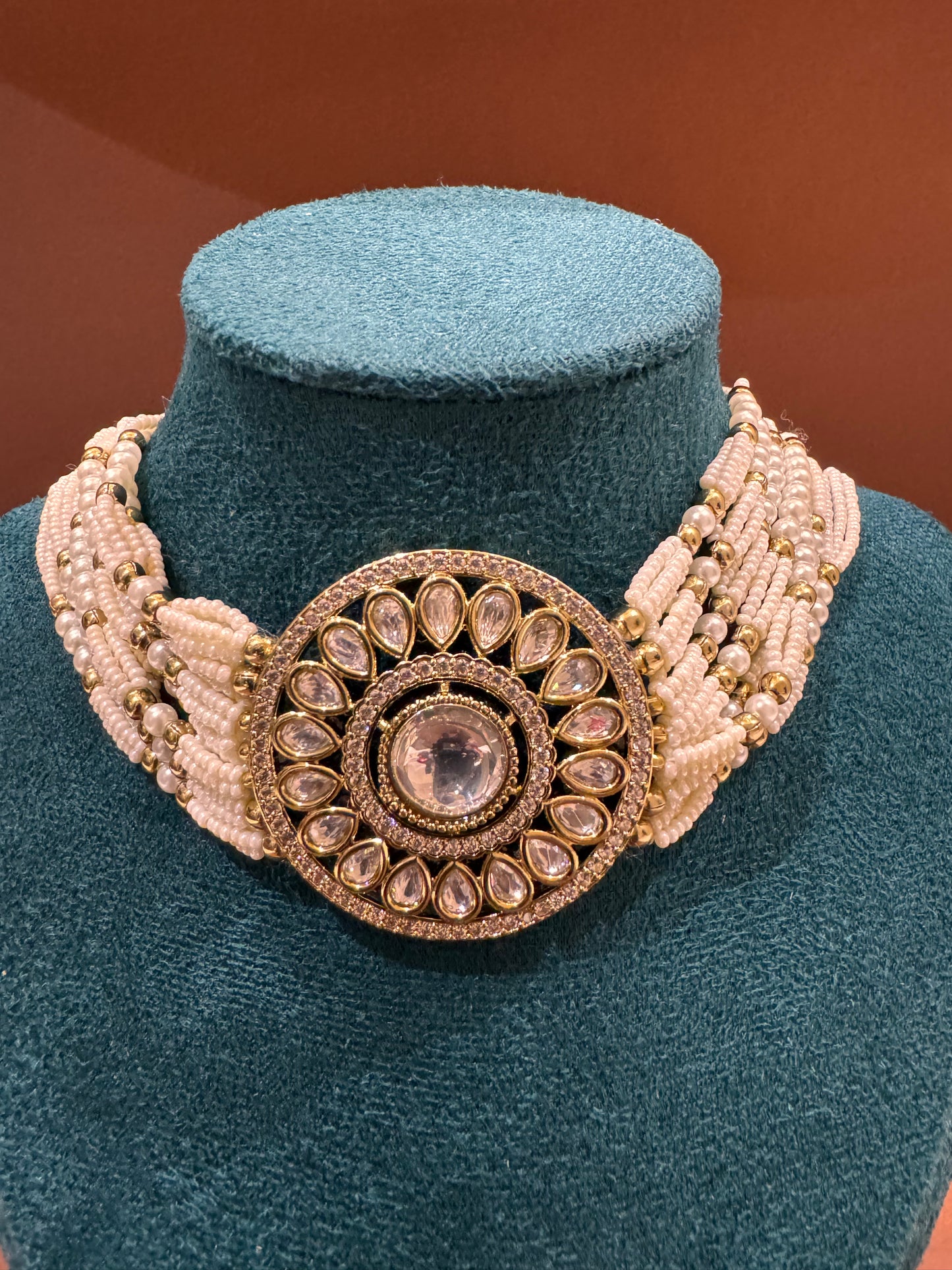 Noor Moissanite Choker Set