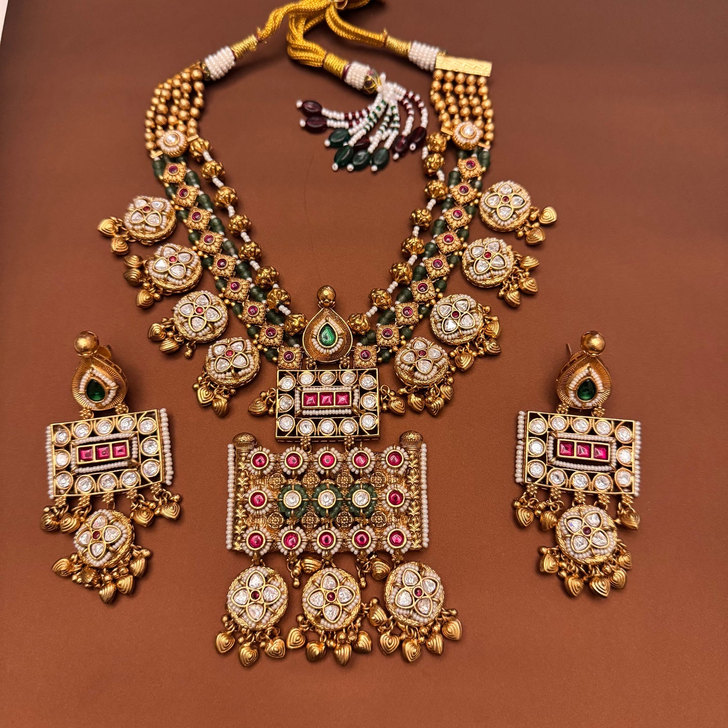 Zehra Antique Necklace Set